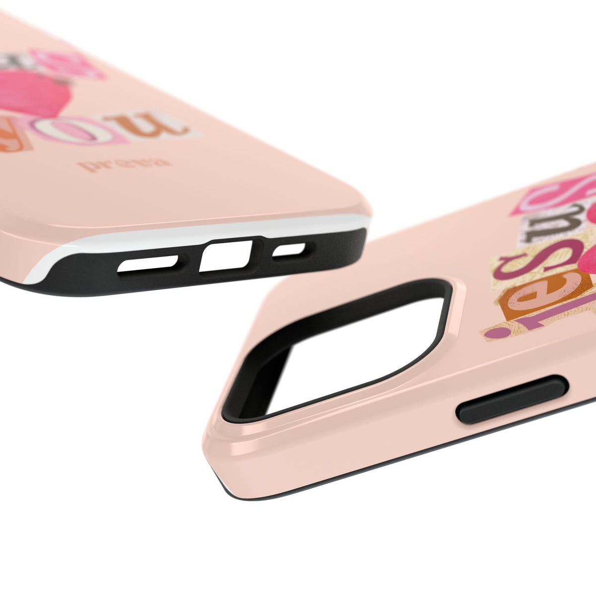 Pink Jesus Loves You Phone Case
