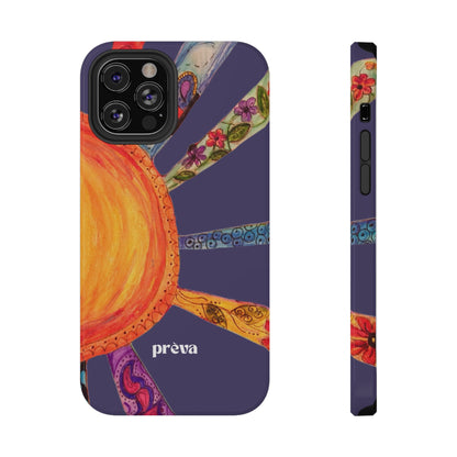 Purple Cancun Sun Phone Case
