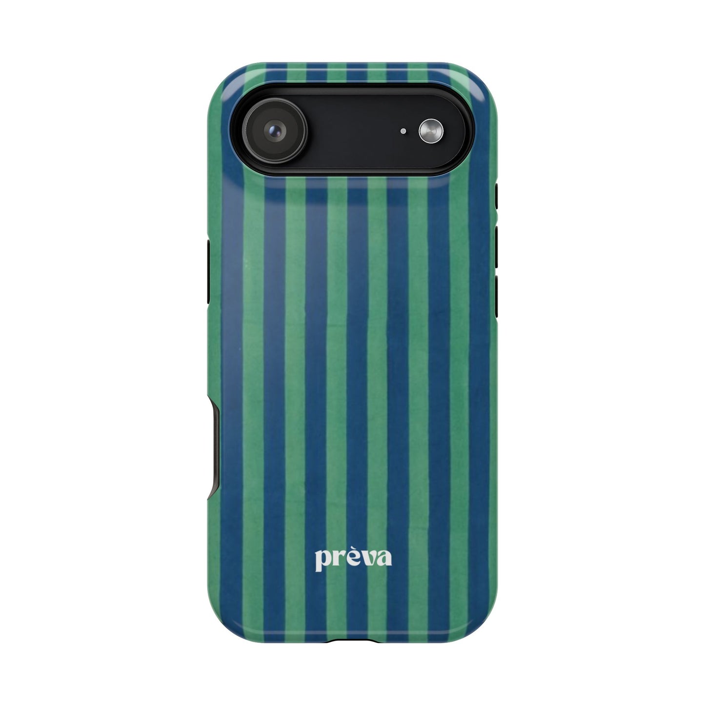 Green & Blue Stripes Phone Case