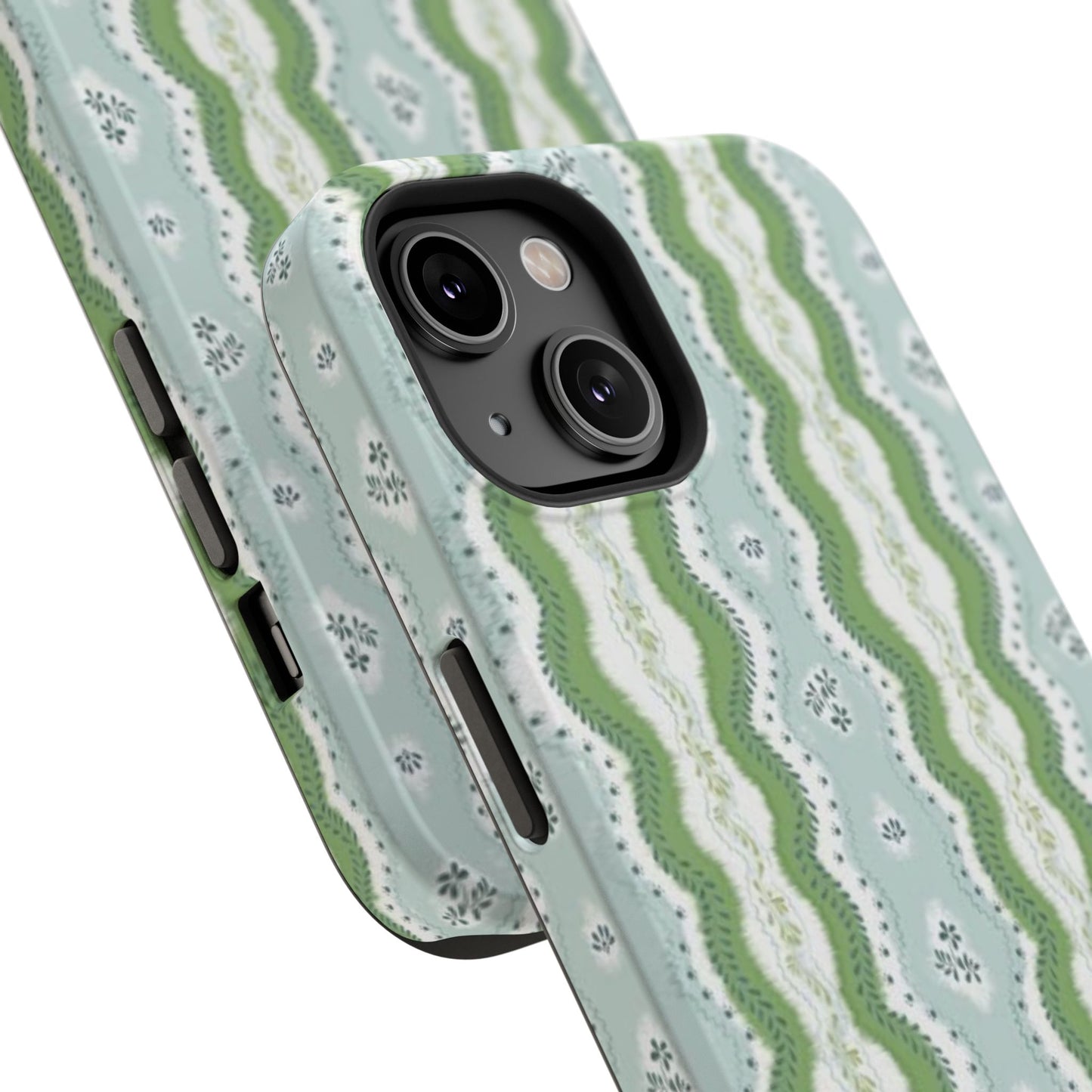 Green Waves Phone Case