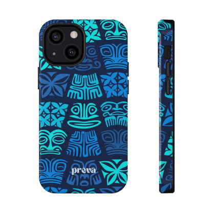 Blue Tiki Phone Case