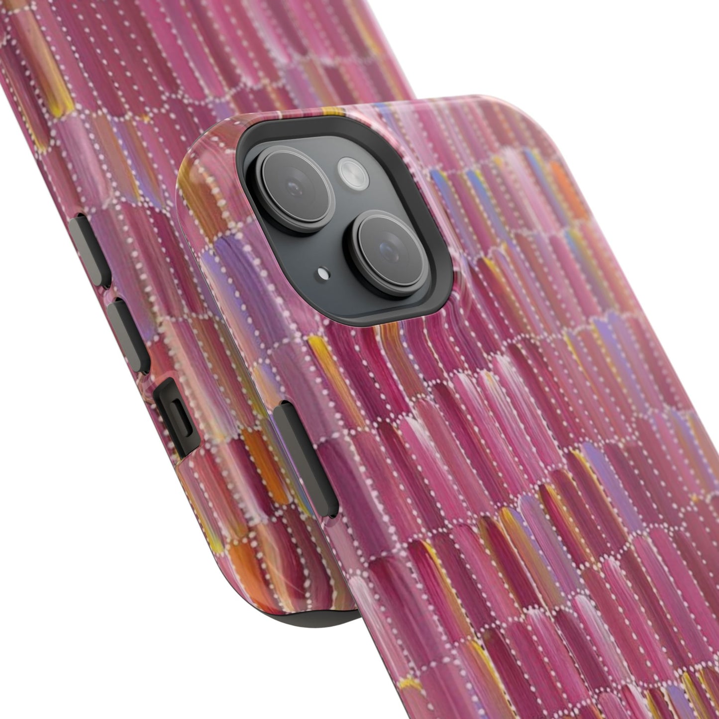 Pink Brushstroke Phone Case