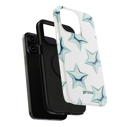 White Starburst Phone Case