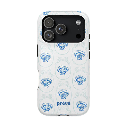 Fancy Teal Shell Phone Case