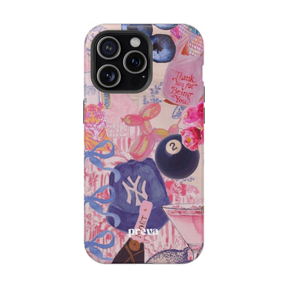Retro 8 Ball Collage Phone Case