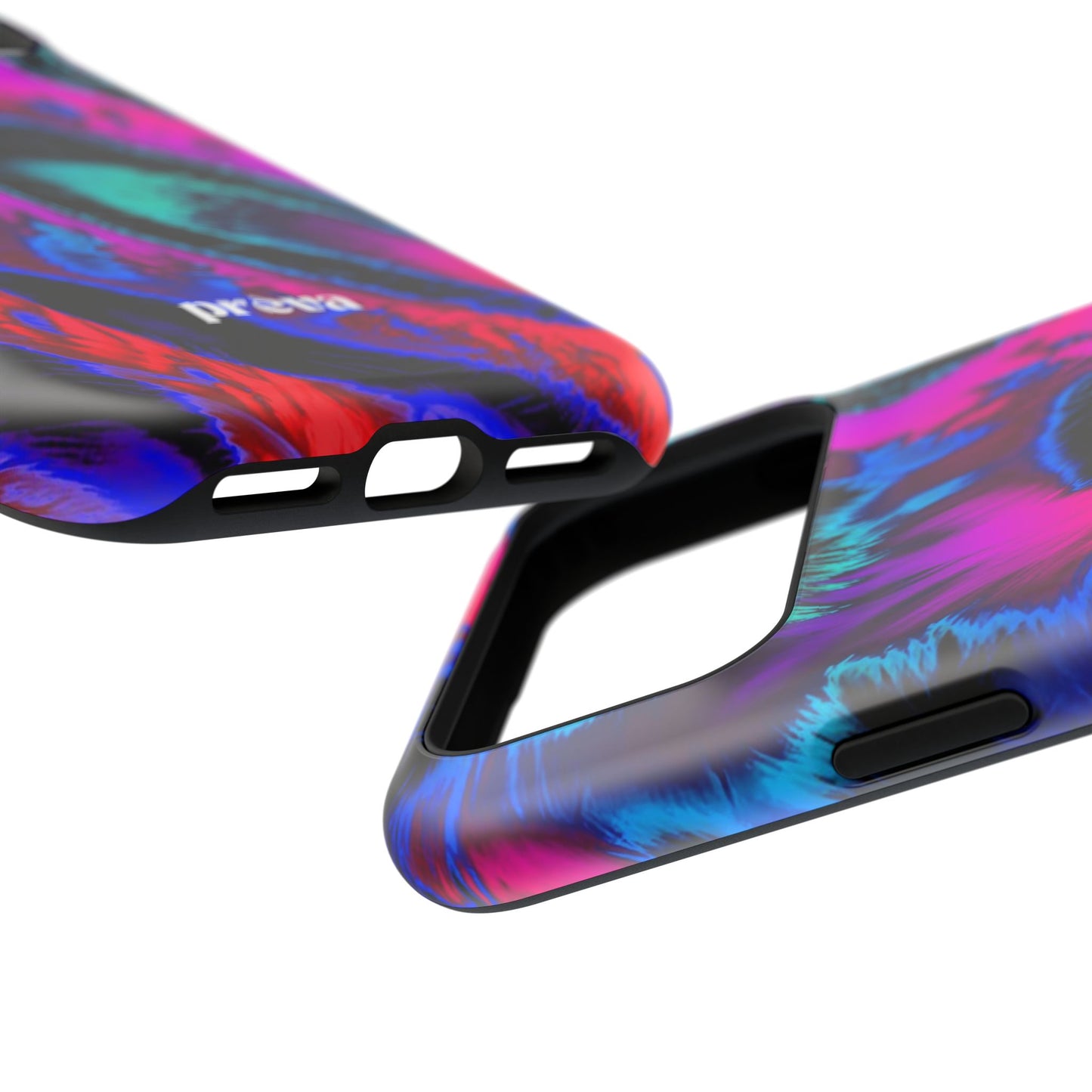 Neon Swirl Phone Case