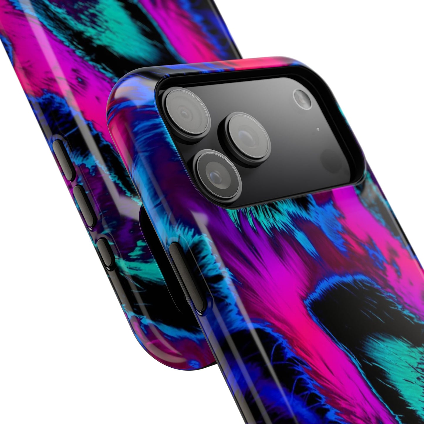 Neon Swirl Phone Case