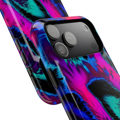 Neon Swirl Phone Case