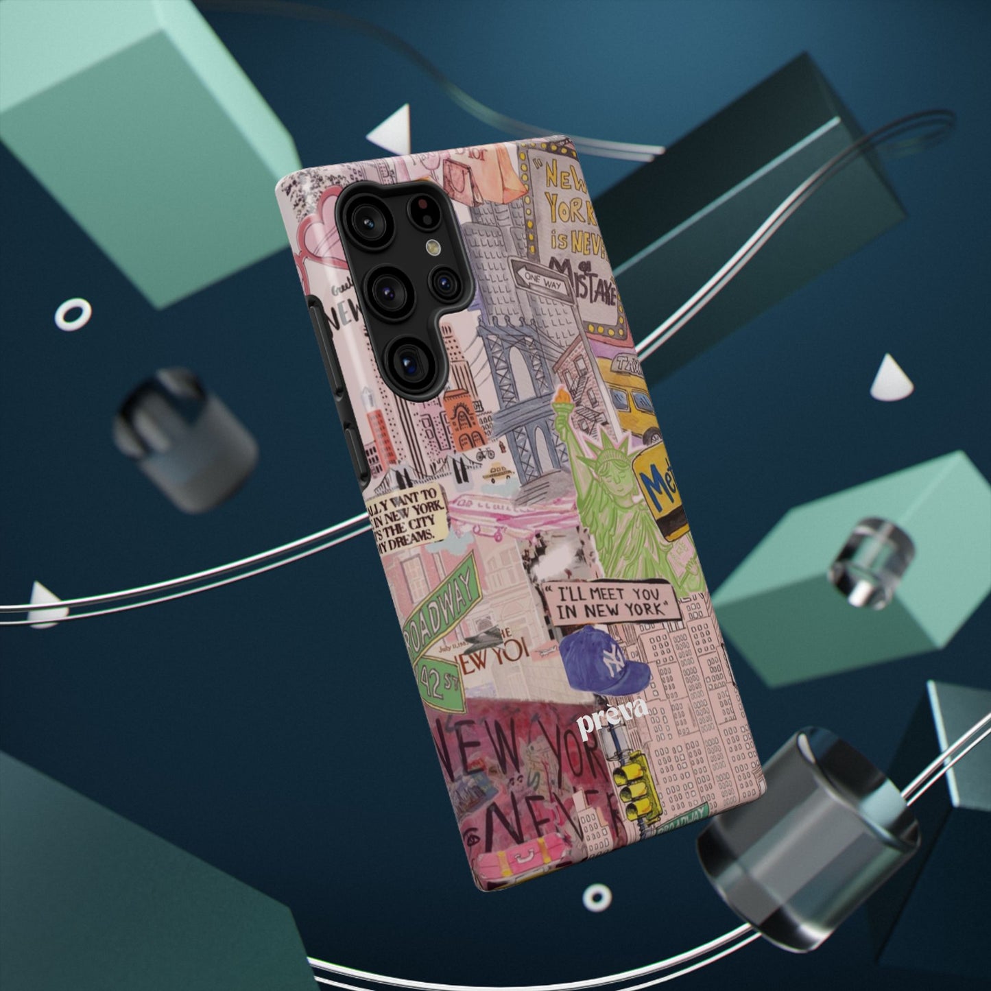 New York Collage Phone Case