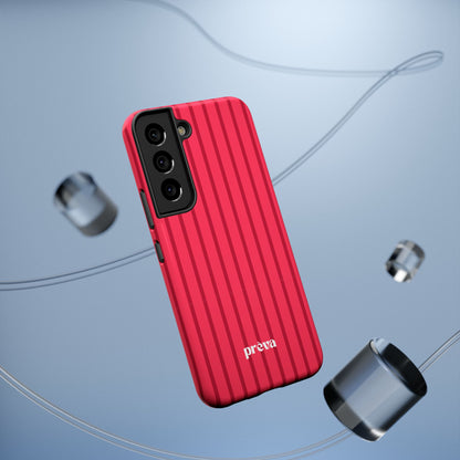 Pinky Red Stripes Phone Case