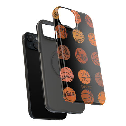 Black Basketball Phone Case