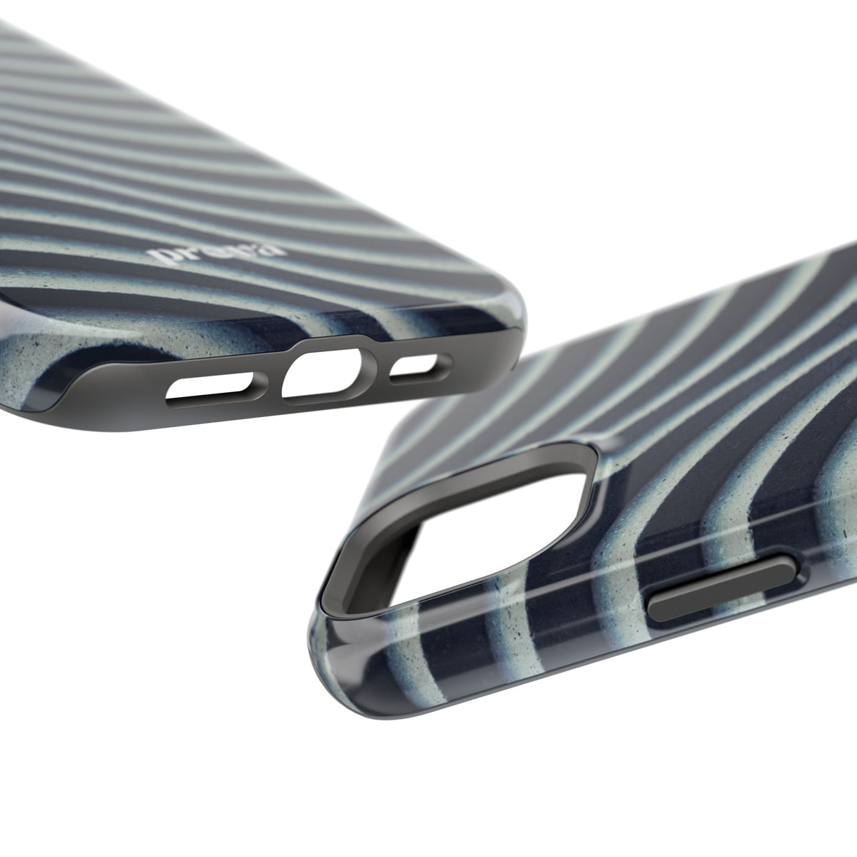 Navy Waves Phone Case