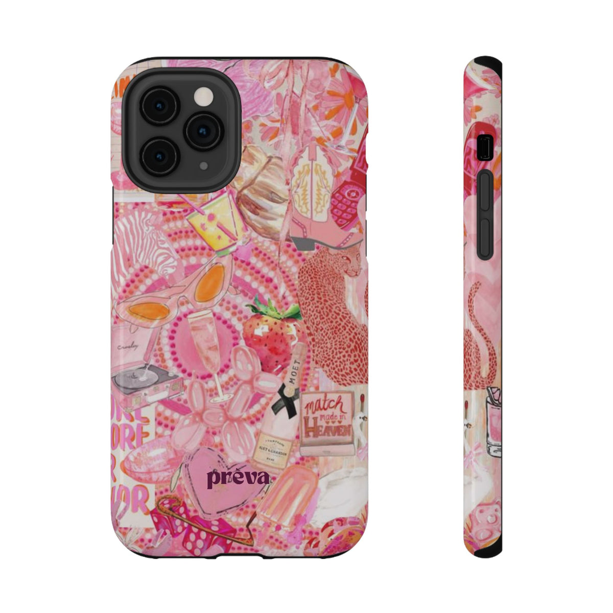 Pink Collage Phone Case