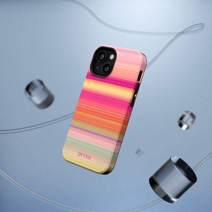Pastel Stripe Rays Phone Case