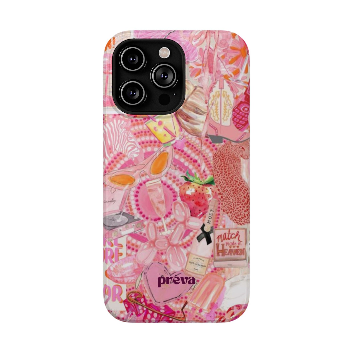 Pink Collage Phone Case
