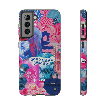 Vibrant Galaxy Collage Phone Case