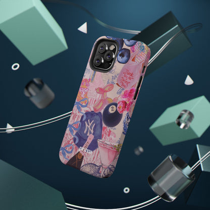Retro 8 Ball Collage Phone Case
