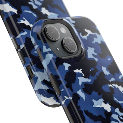 Blue Camo Phone Case