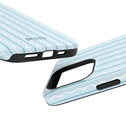 Blue Island Stripes Phone Case