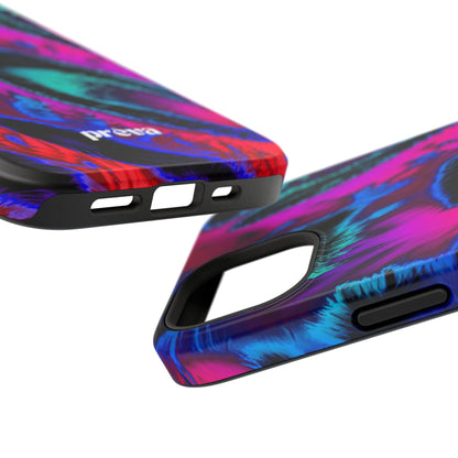 Neon Swirl Phone Case