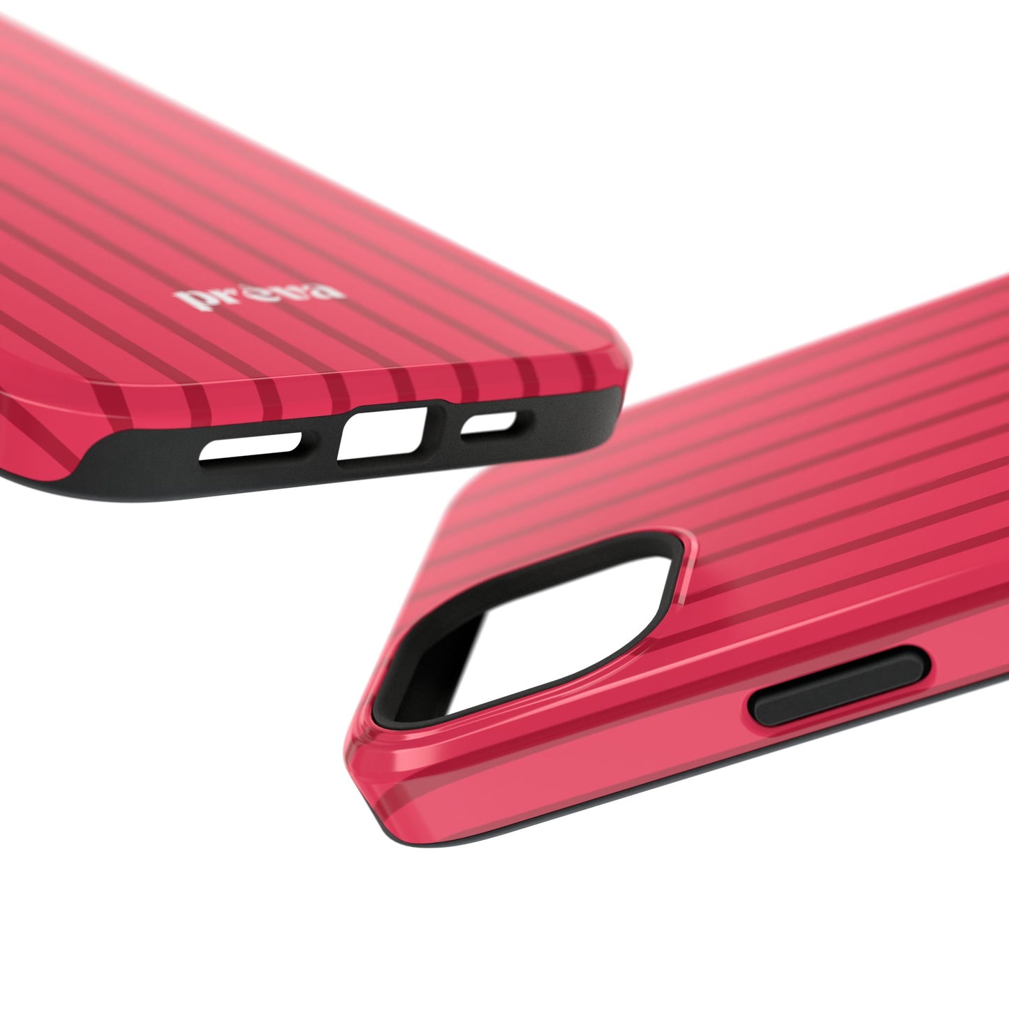 Pinky Red Stripes Phone Case