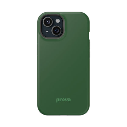Impact-Resistant Phone Case — Forest Green Slim Armor