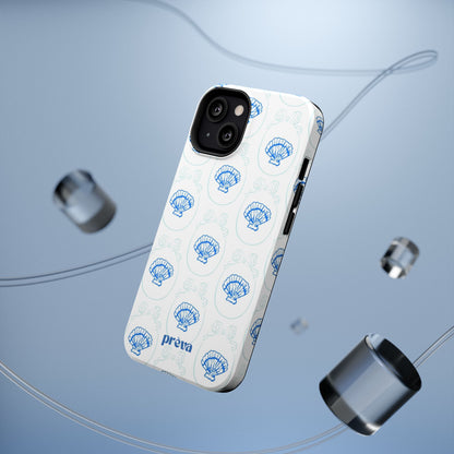 Fancy Teal Shell Phone Case