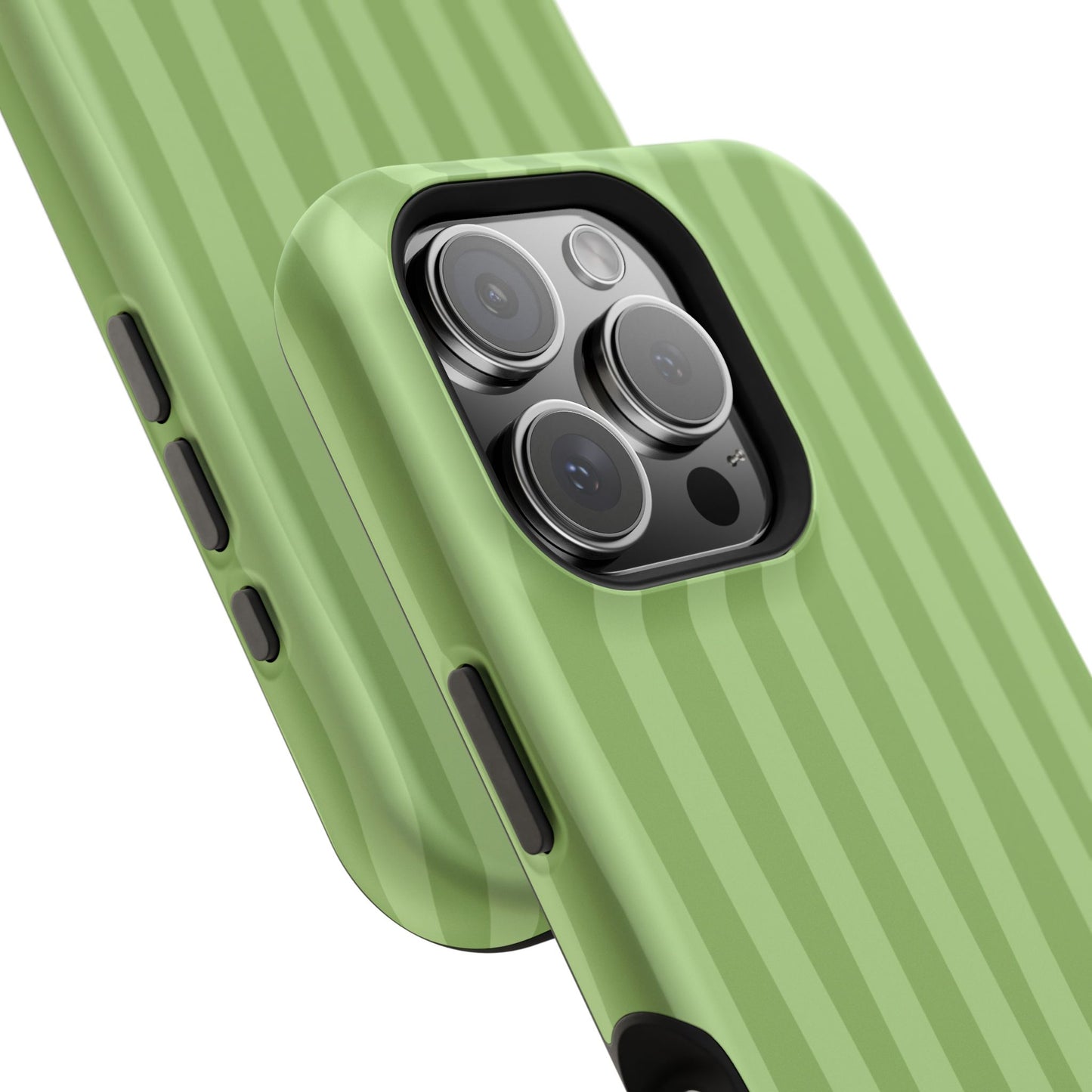 Light Green Stripes Phone Case