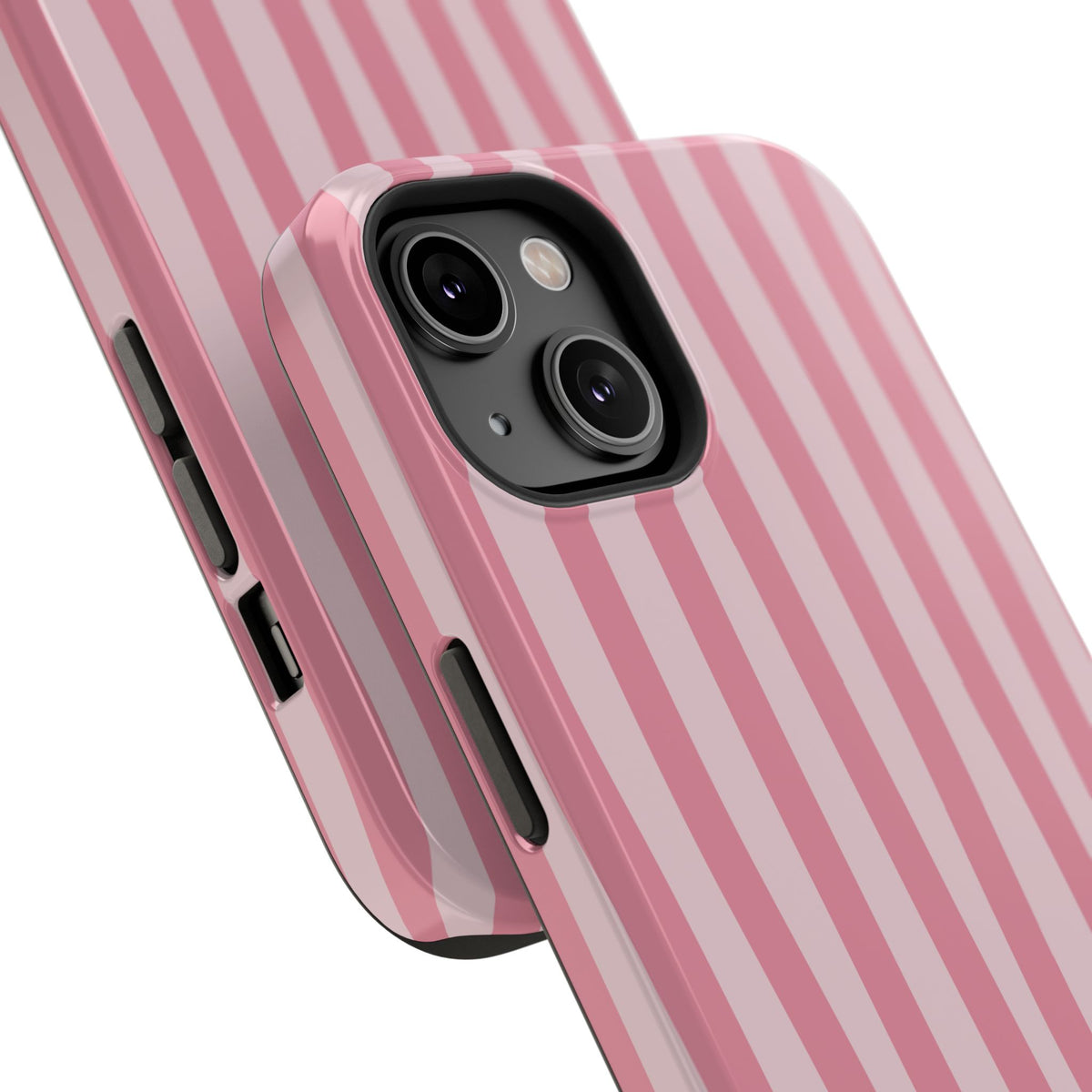Pink Striped Phone Case