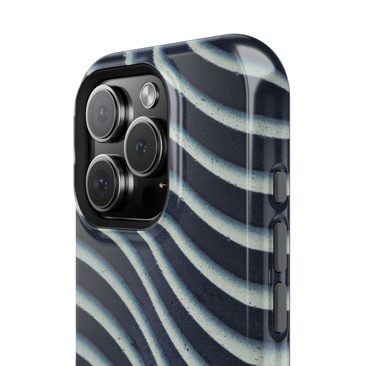 Navy Waves Phone Case
