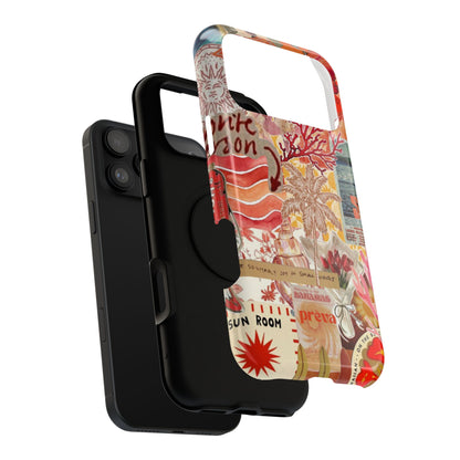 Vintage Floral Collage Phone Case