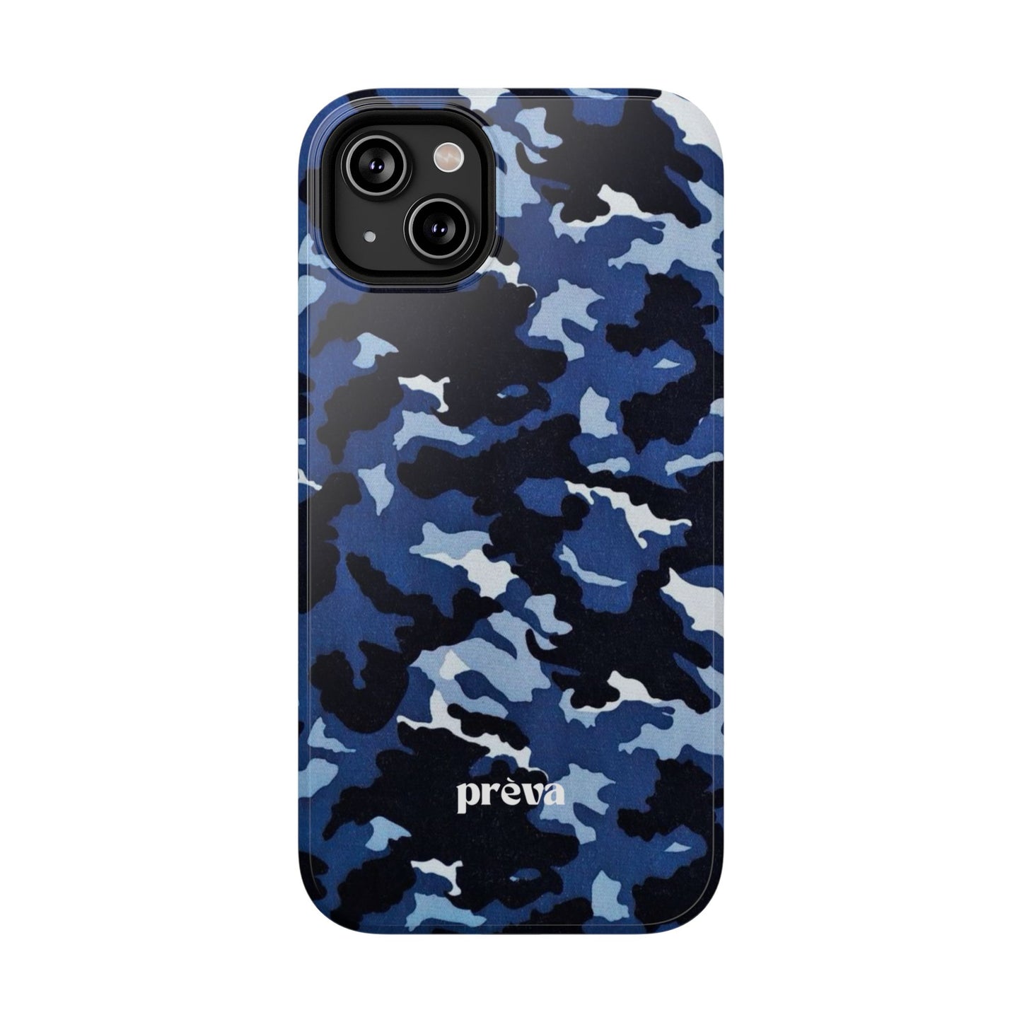 Blue Camo Phone Case
