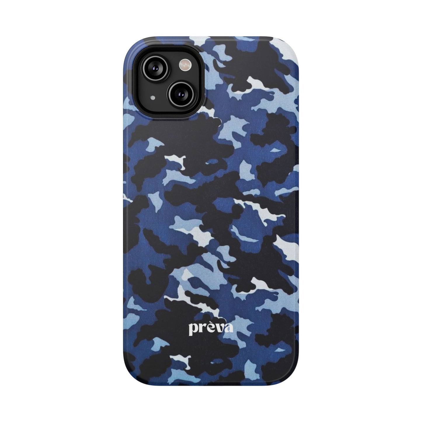 Blue Camo Phone Case