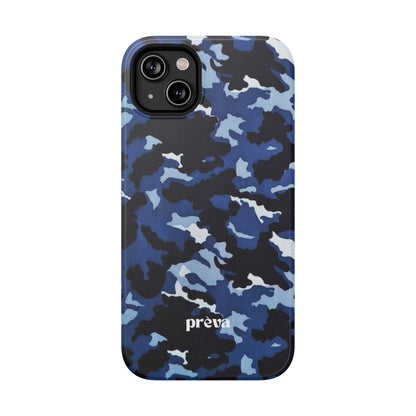 Blue Camo Phone Case