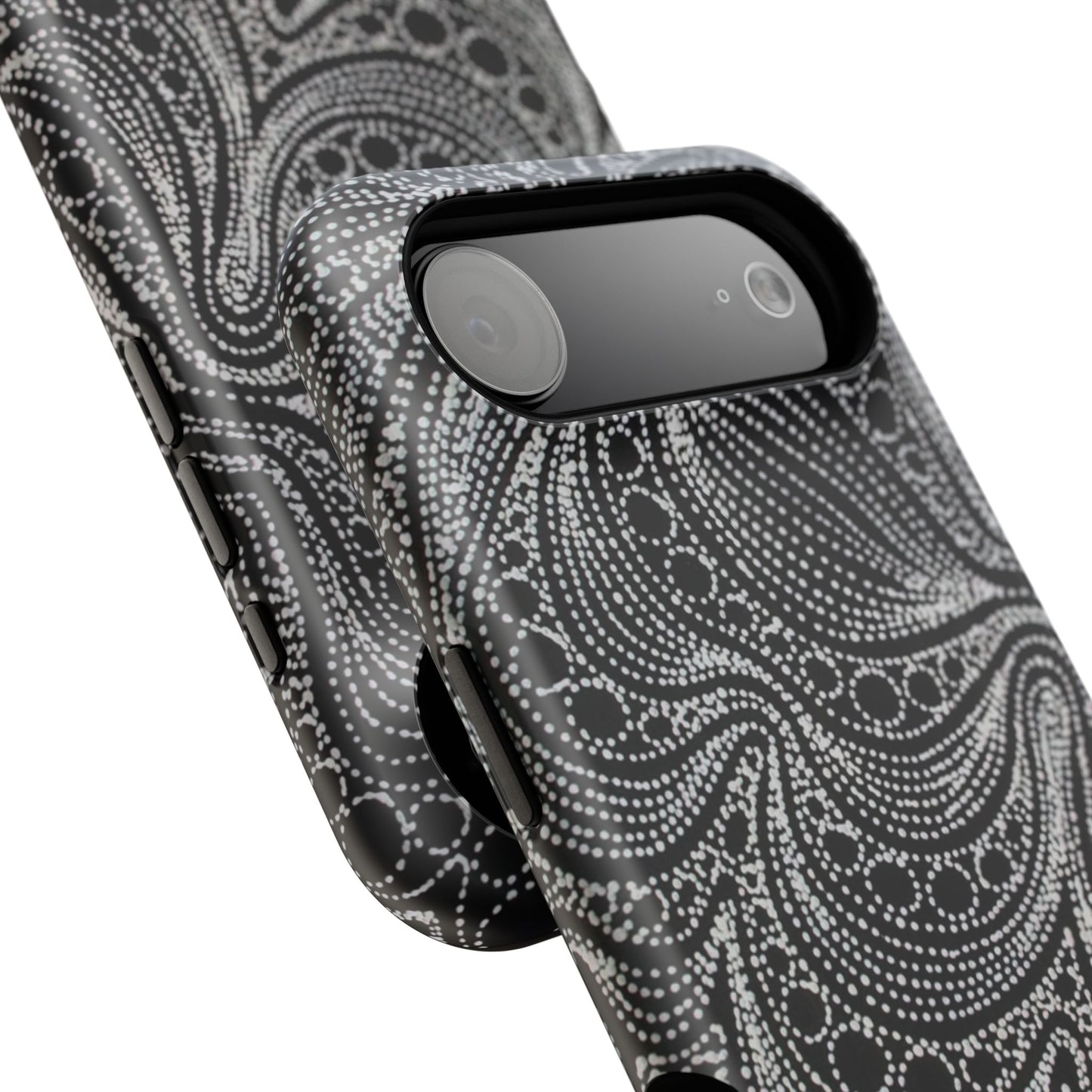 Abstract Midnight Lace Phone Case