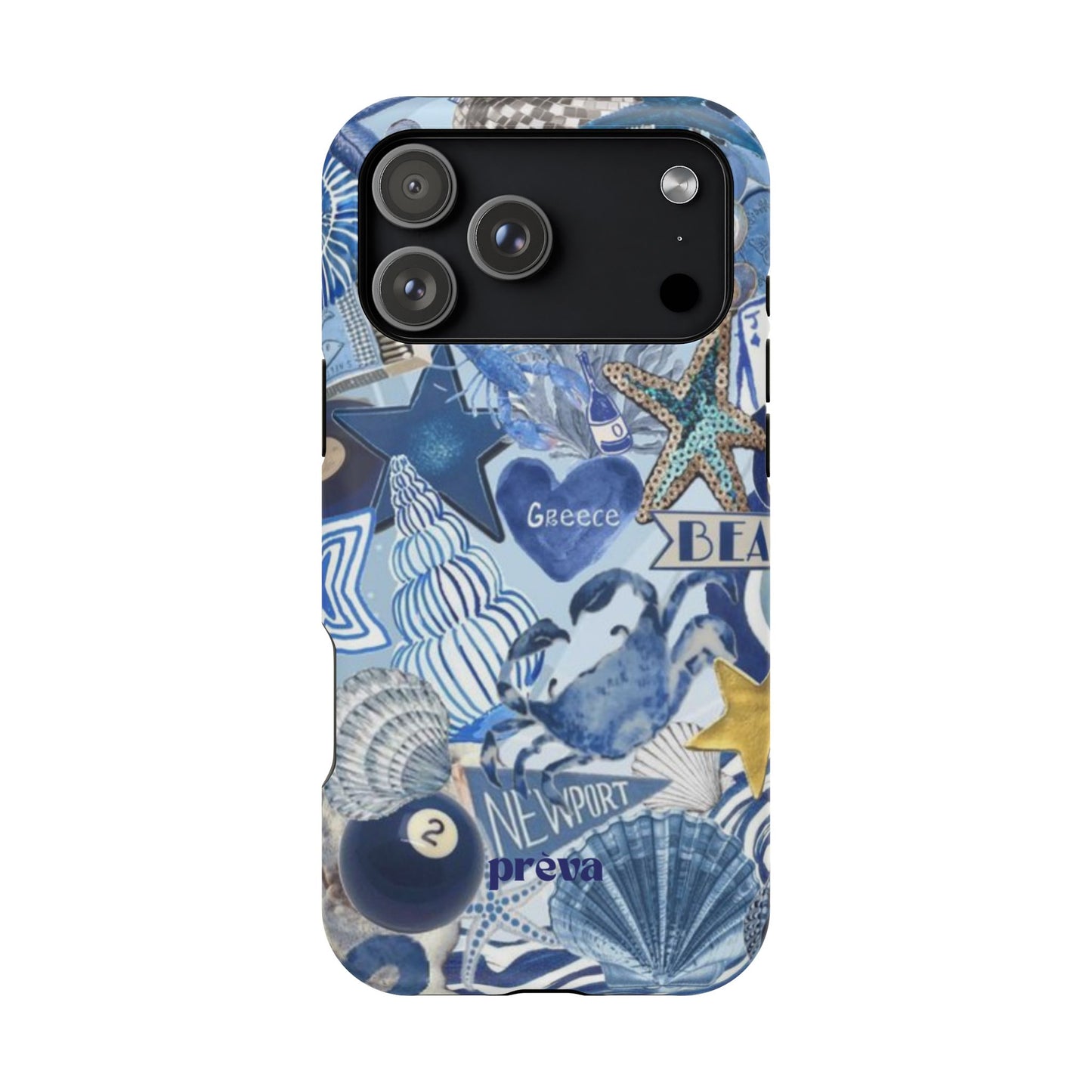 Coastal Collage Phone Case