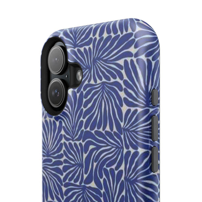Blue Abstract Greek Phone Case