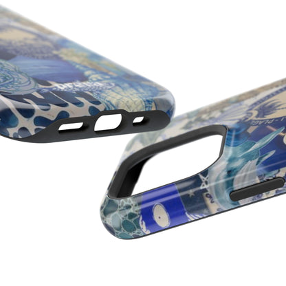 Blue Night Collage Phone Case