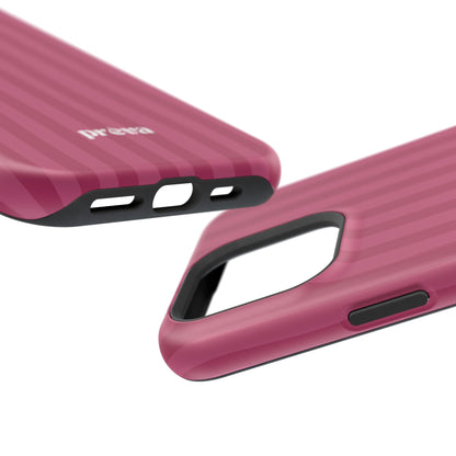 Magenta Stripes Phone Case