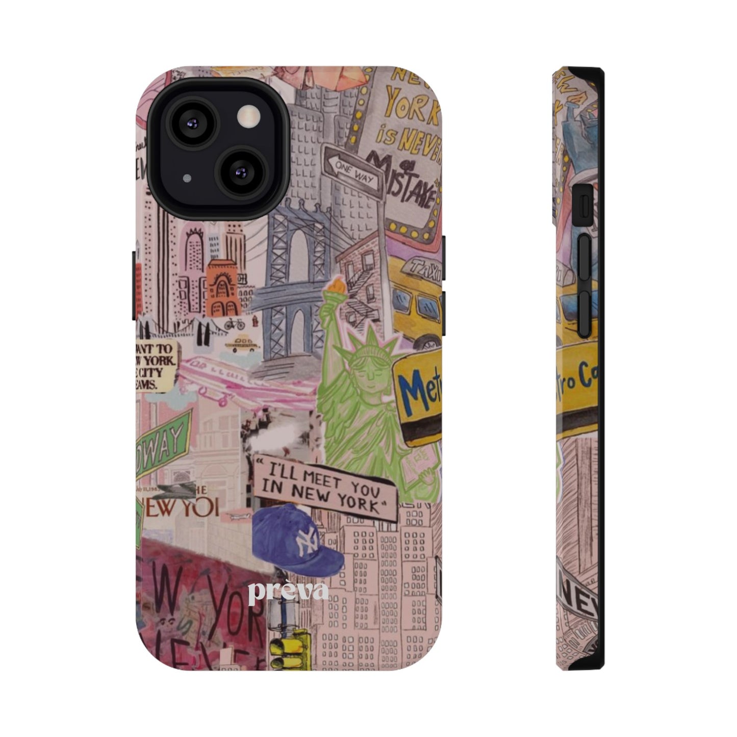 New York Collage Phone Case