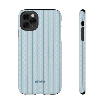 Blue Island Stripes Phone Case