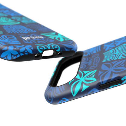 Blue Tiki Phone Case