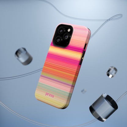 Pastel Stripe Rays Phone Case
