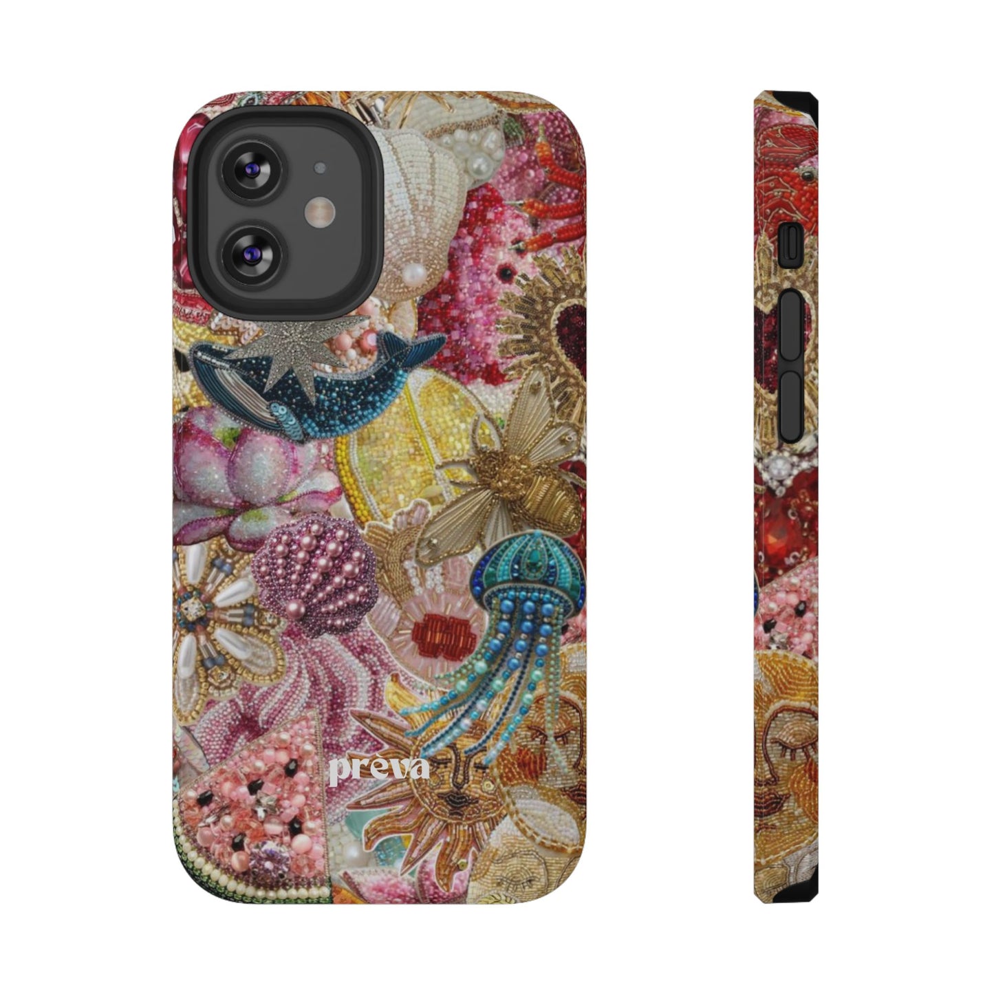 Floral Sea Collage Phone Case