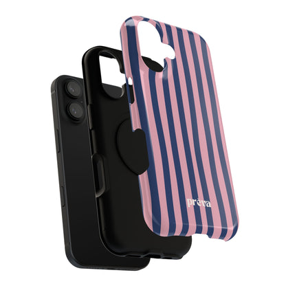 Blue and Pink Stripes Case