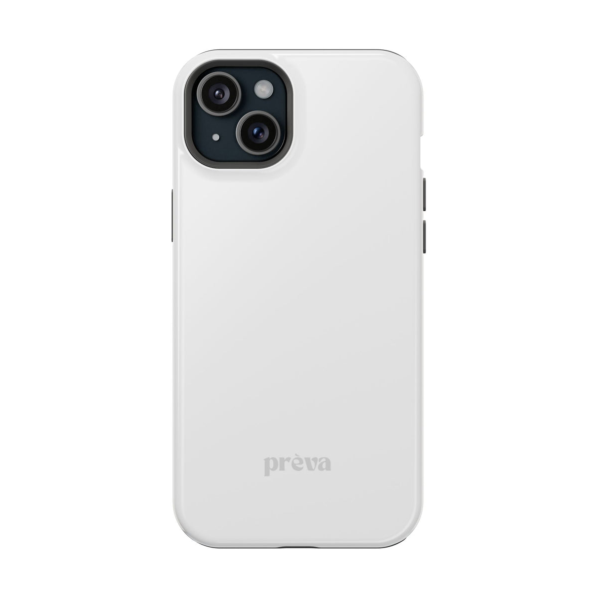 White & Grey Phone Case