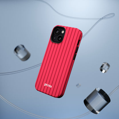 Pinky Red Stripes Phone Case