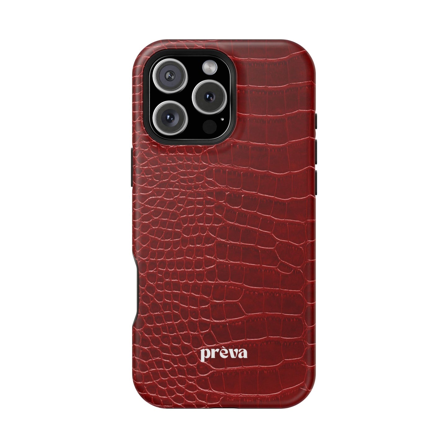 Red Croc Phone Case