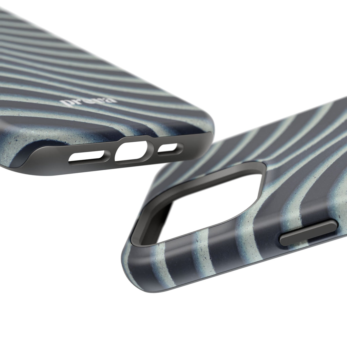 Navy Waves Phone Case