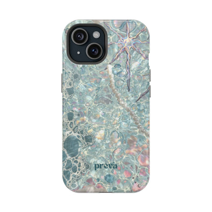 Marbled Seafoam Impact-Resistant Phone Case